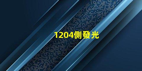 1204側發光