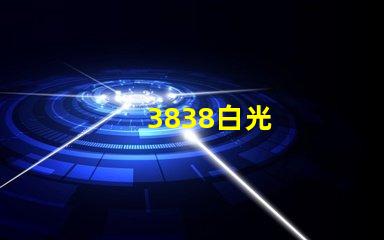 3838白光