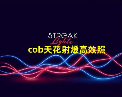 cob天花射燈高效照明解決方案的選擇