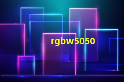 rgbw5050
