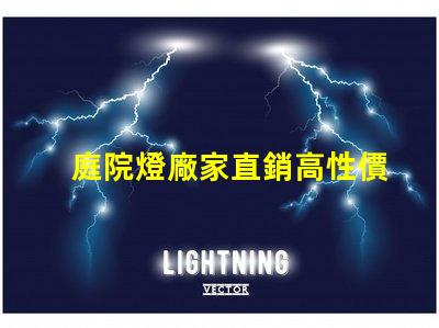 庭院燈廠家直銷高性價比照明解決方案,您了解嗎