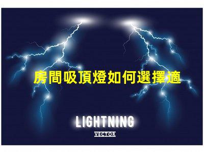 房間吸頂燈如何選擇適合您空間的吸頂燈