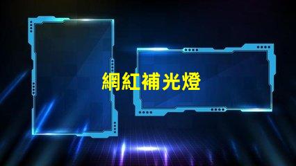 網紅補光燈