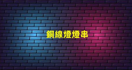 銅線燈燈串