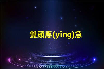 雙頭應(yīng)急燈提升安全性的多功能照明解決方案
