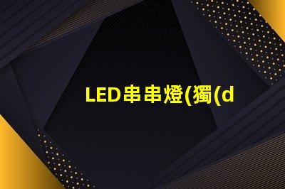 LED串串燈(獨(dú)特裝飾效果)