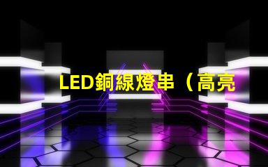LED銅線燈串（高亮度裝飾照明利器）