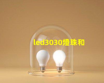 led3030燈珠和5730哪個好