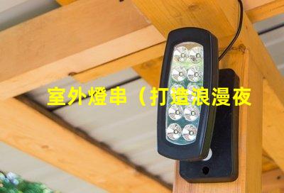 室外燈串（打造浪漫夜晚氛圍）