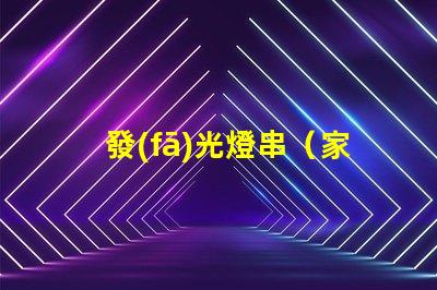 發(fā)光燈串（家庭裝飾必備）