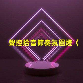 聲控拾音節奏氛圍燈（創意音樂燈帶,打造獨特音樂氛圍）