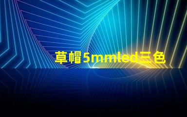 草帽5mmled三色四腳燈珠跟rgb控制器的連接方法，兩者怎樣連接LED燈珠才能達到變化七彩顏色