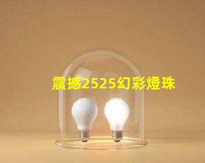 震撼2525幻彩燈珠帶你進入奇幻世界